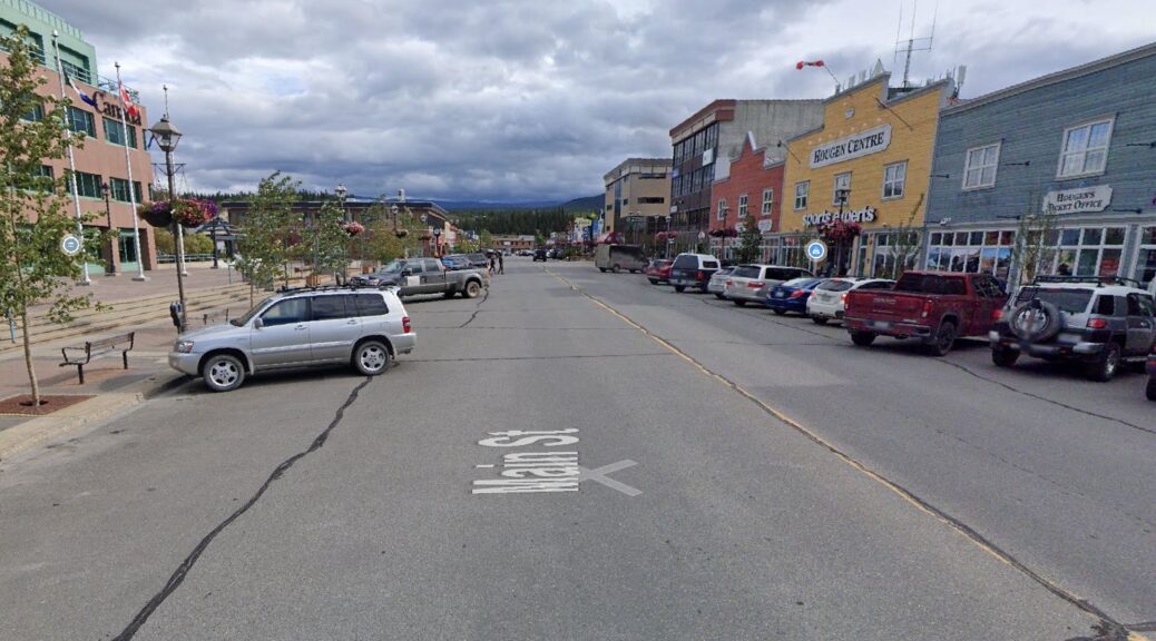 Main Street Whitehorse Yukon